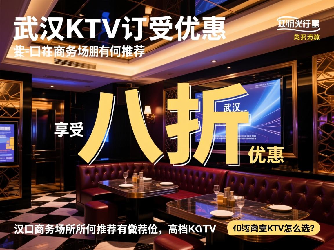 武汉KTV预订如何享受八折优惠？汉口商务场所有何推荐，高档KTV怎么选？
