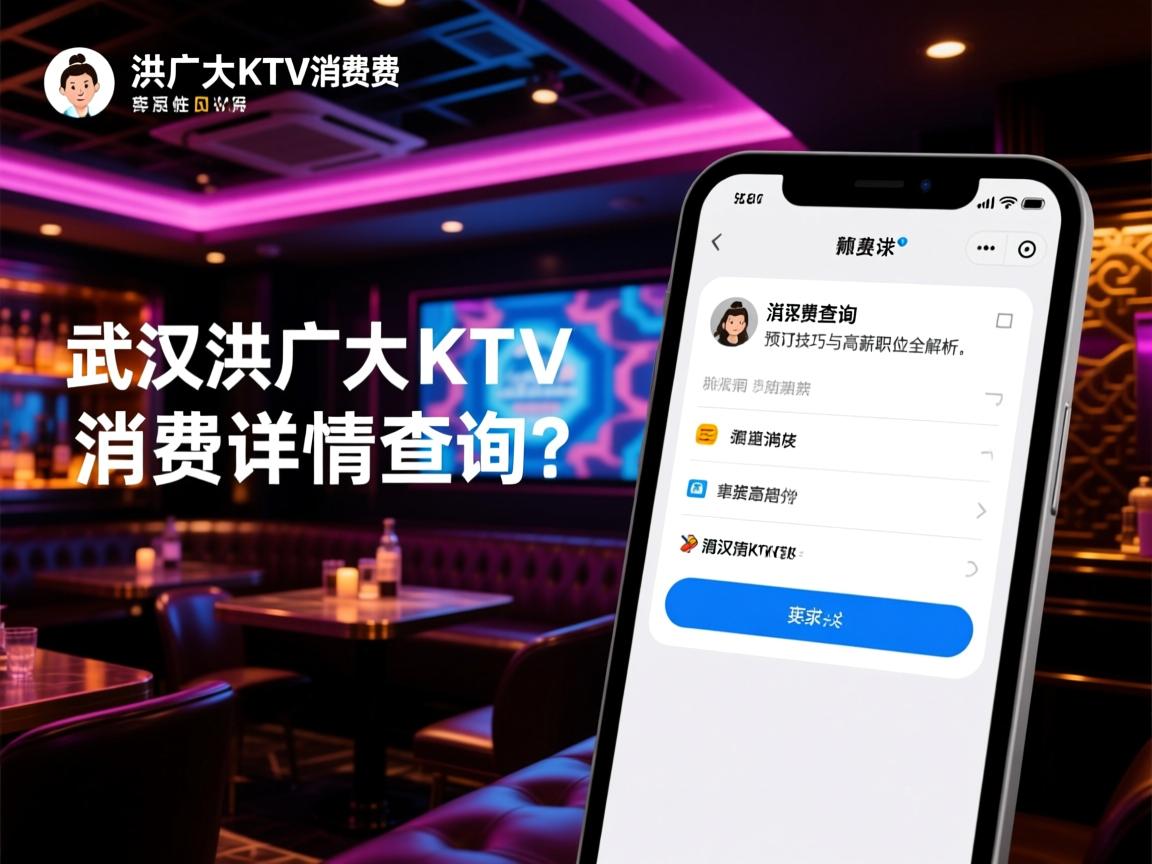 武汉洪广大KTV消费详情查询？预订技巧与高薪职位全解析