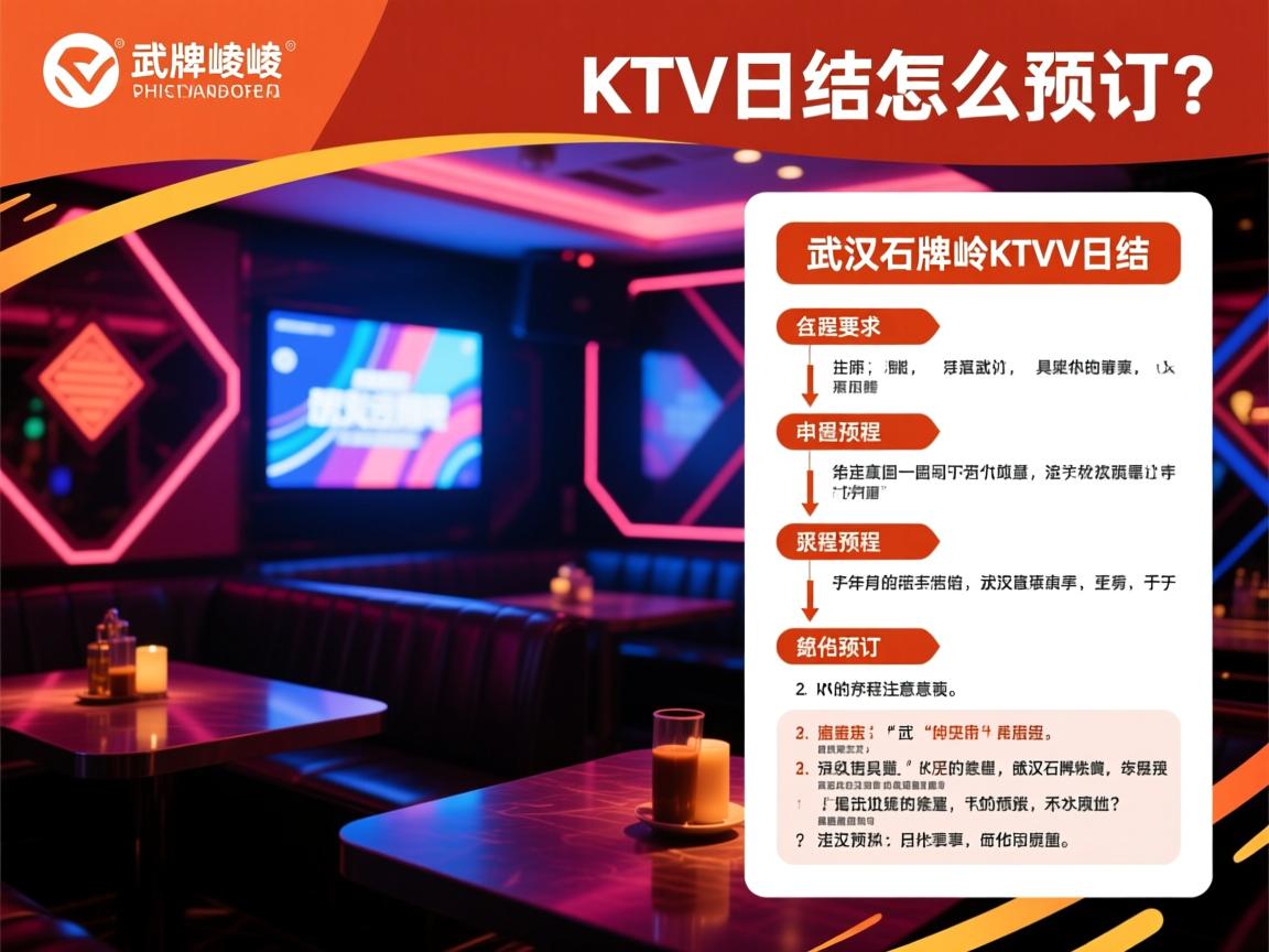 武汉石牌岭KTV日结该怎么预订，具体的流程和注意事项有哪些？