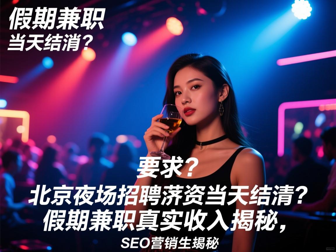 北京夜场招聘薪资当天结清？假期兼职真实收入揭秘，SEO营销