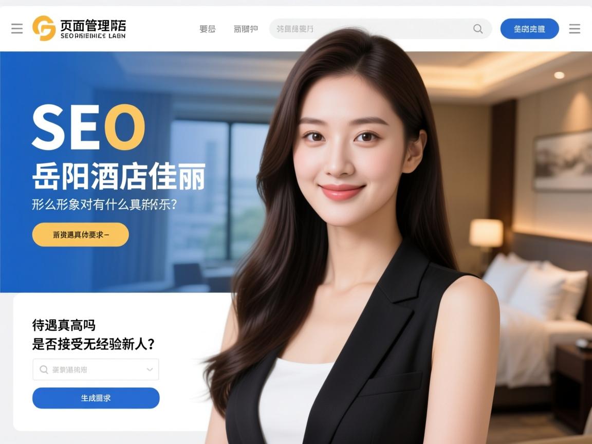 页面管理SEO岳阳酒店佳丽招聘对形象有什么具体要求，薪资待遇真的高吗，是否接受无经验新人？